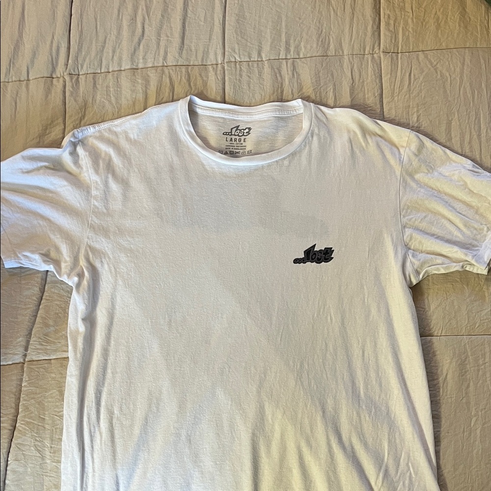 LOST surfboards tee shirt. Size large.